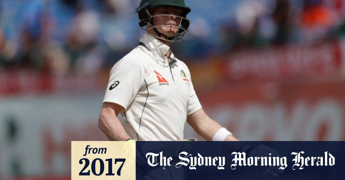 Australia v India Test series 2017 Steve Smith continues rich vein of